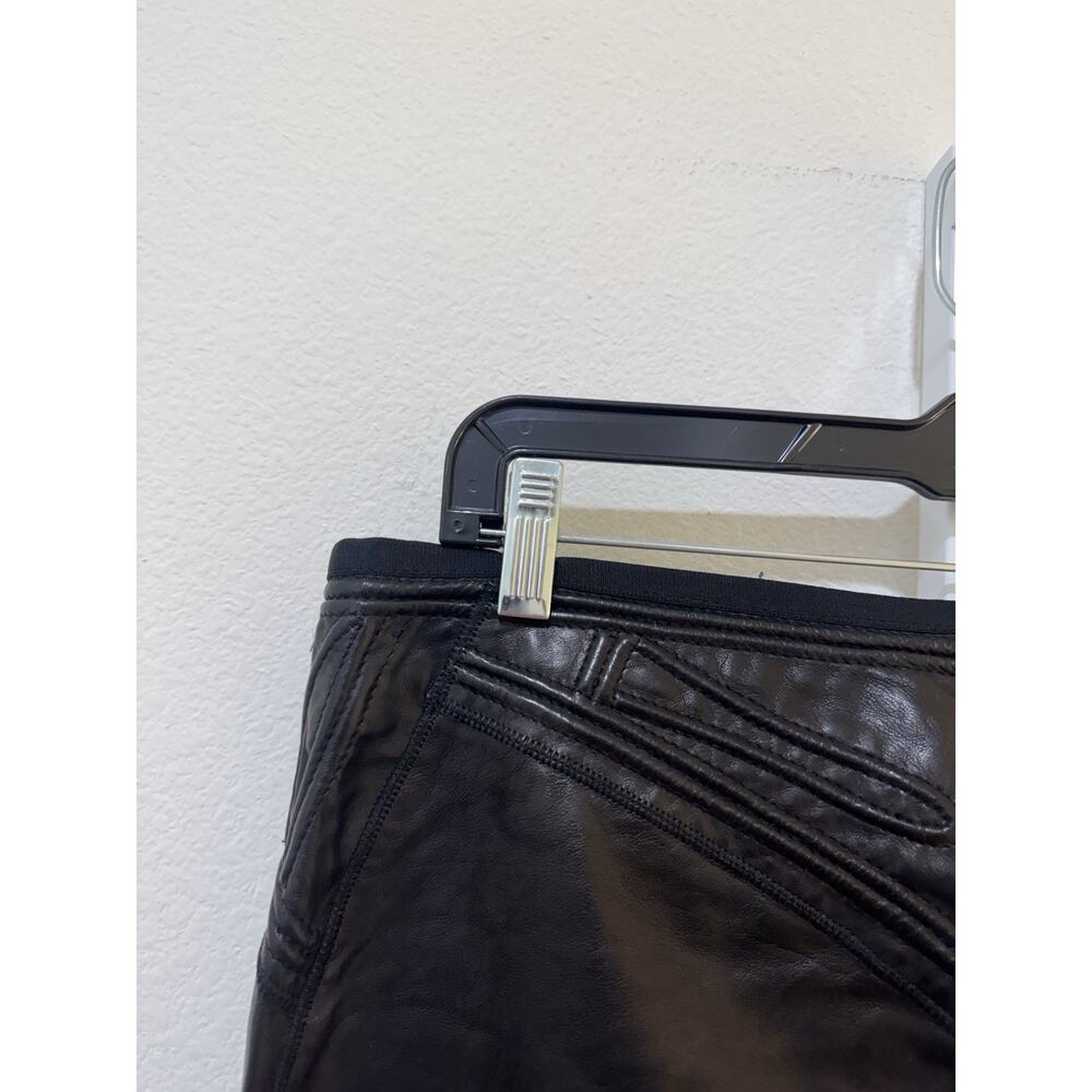 Roberto Cavalli leather pants black made in Italy Women’s Sz M $2k+ - Picture 9 of 16